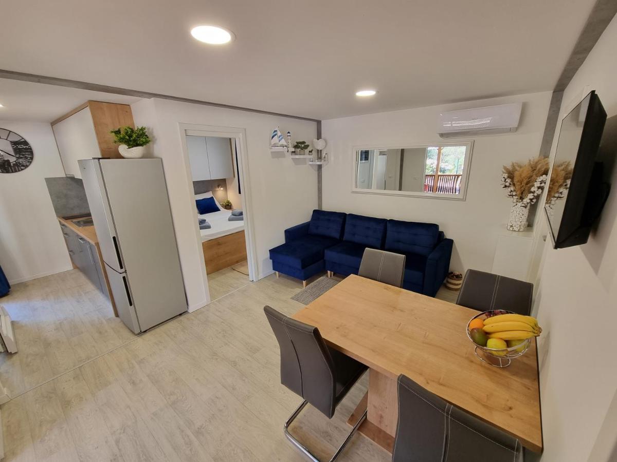 Premium Mobile Home Sun & Joy - Oaza Mira Camping Drage Buitenkant foto