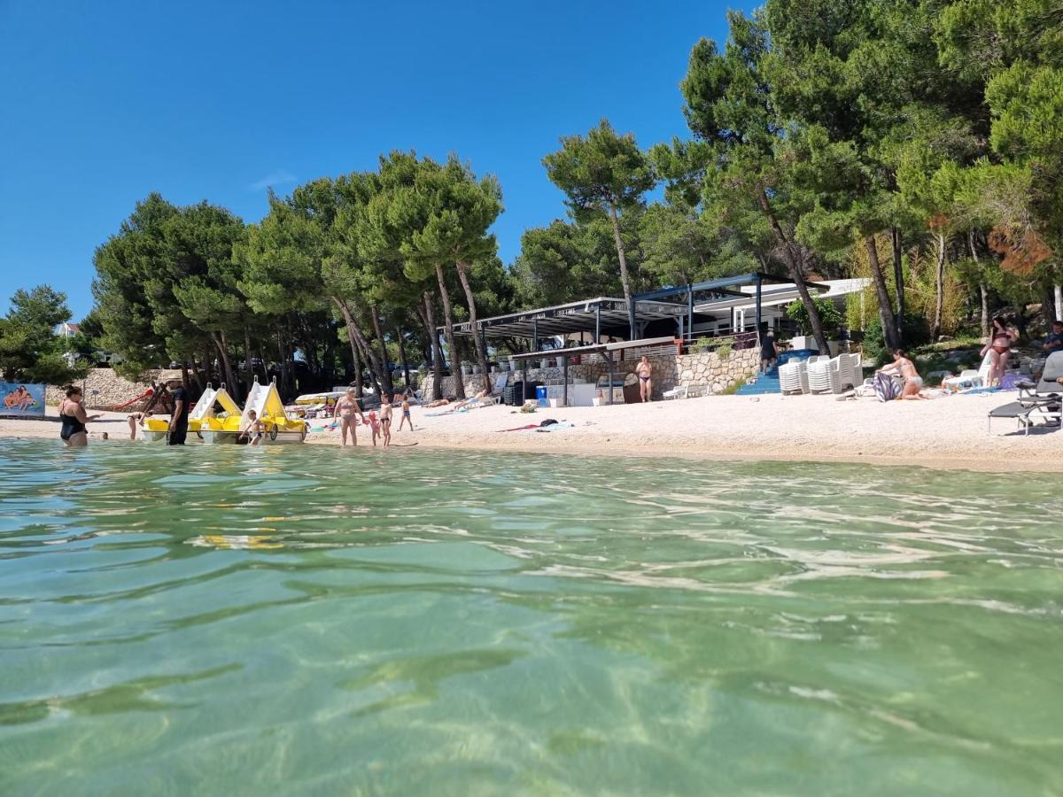 Premium Mobile Home Sun & Joy - Oaza Mira Camping Drage Buitenkant foto
