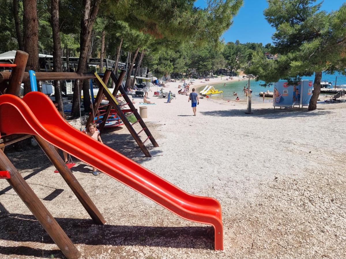 Premium Mobile Home Sun & Joy - Oaza Mira Camping Drage Buitenkant foto
